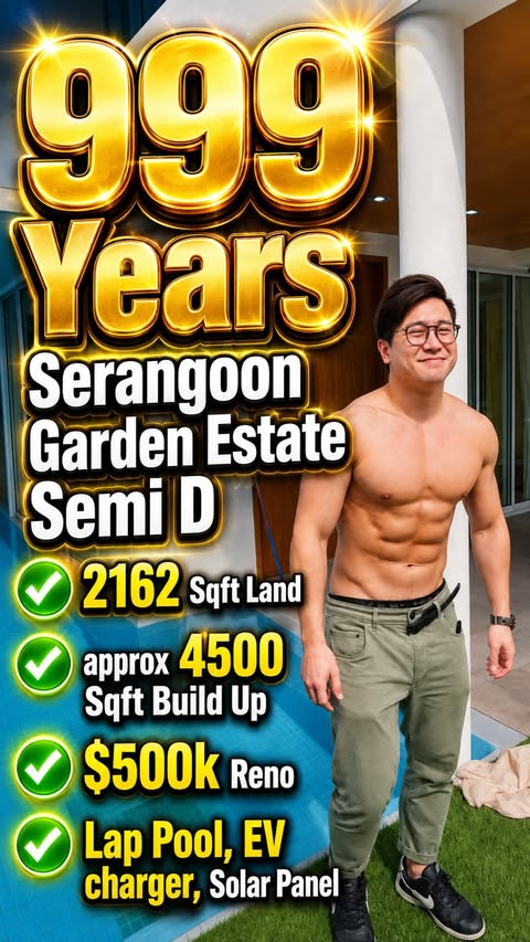 Semi-detached listing (Serangoon Garden Estate)